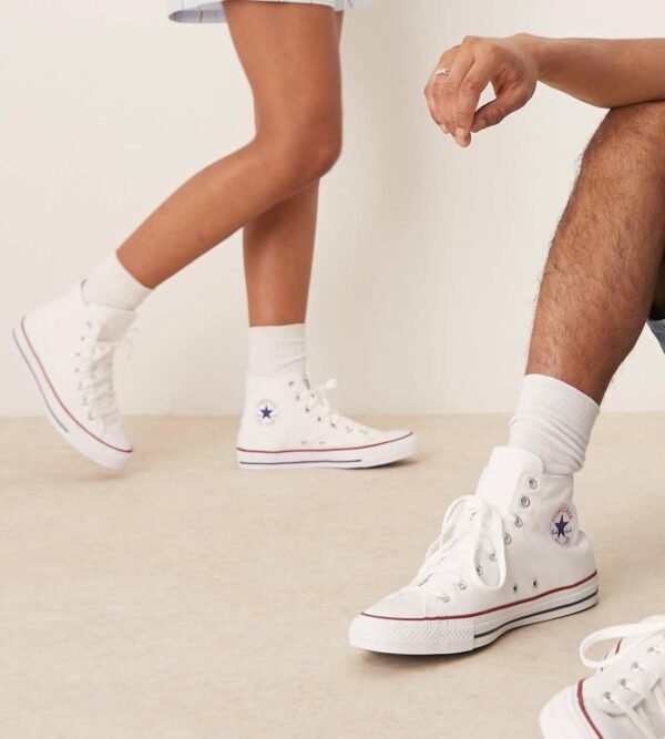 converse botas clasicas(blancos y negros)