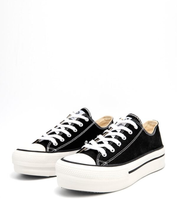 converse doble suela (blancos y negros)